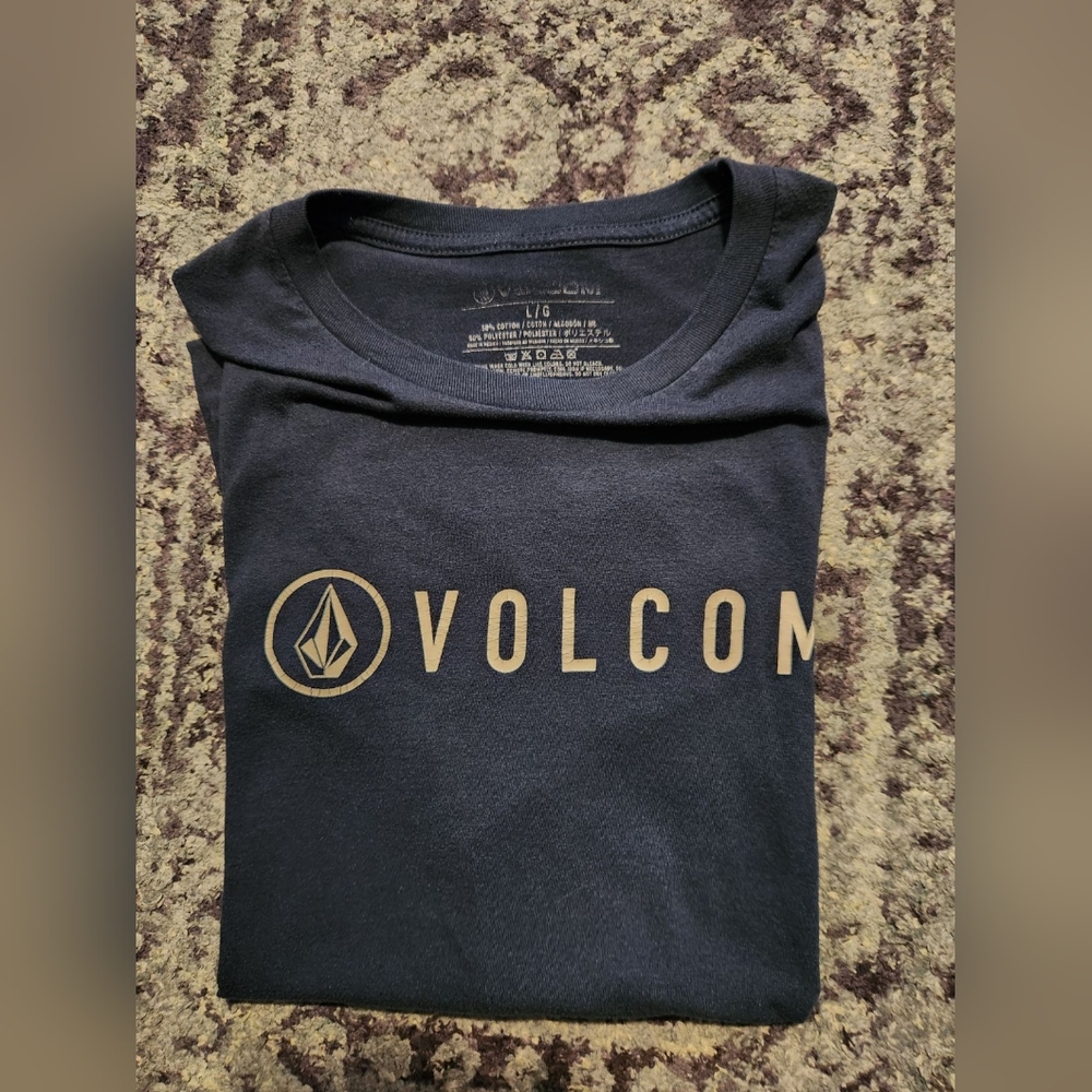 Volcom blue men's t-shirt